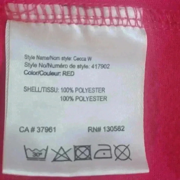 McKinley Woman's Small Hot Pink Polar fleece Super Soft Zip-Up Sweater - Picture 9 of 10